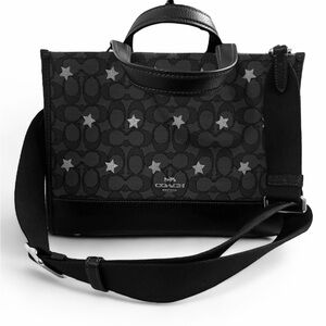 Dempsey Carryall Bag In Signature Jacquard With Star Embroidery